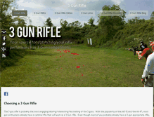 Tablet Screenshot of 3gunrifle.com